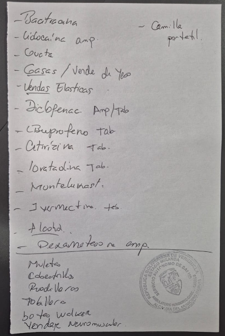 Se necesitan medicamentos